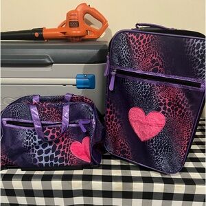 Justice luggage and weekend bag New !